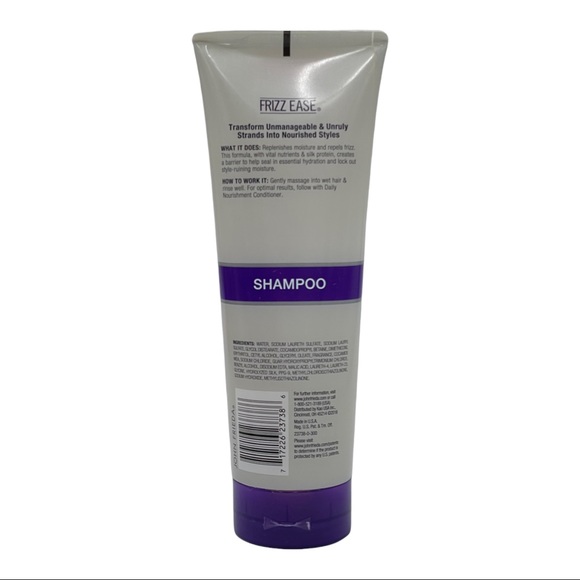 3 Pack John Frieda Frizz Ease Daily Nourishment Moisturizing Shampoo 11 oz - Picture 4 of 6